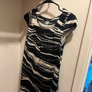 Zebra mini dress